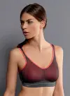 ANITA ACTIVE 5533X SPORCU SÜTYENİ (KIRMIZI-ANTRASİT)